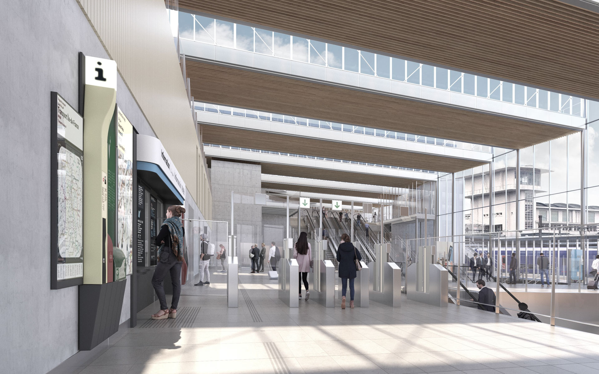 GARE VERSAILLES CHANTIERS – L18 – construction site