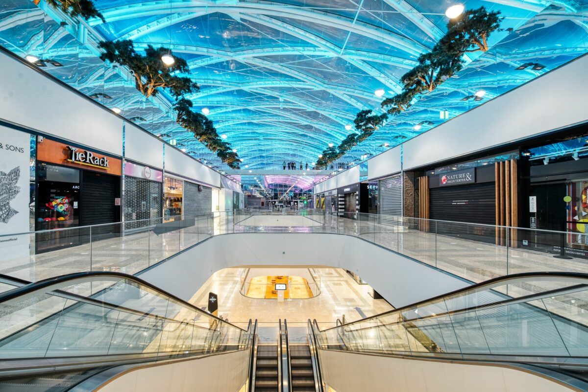 Centre commercial Polygone – project view (2)