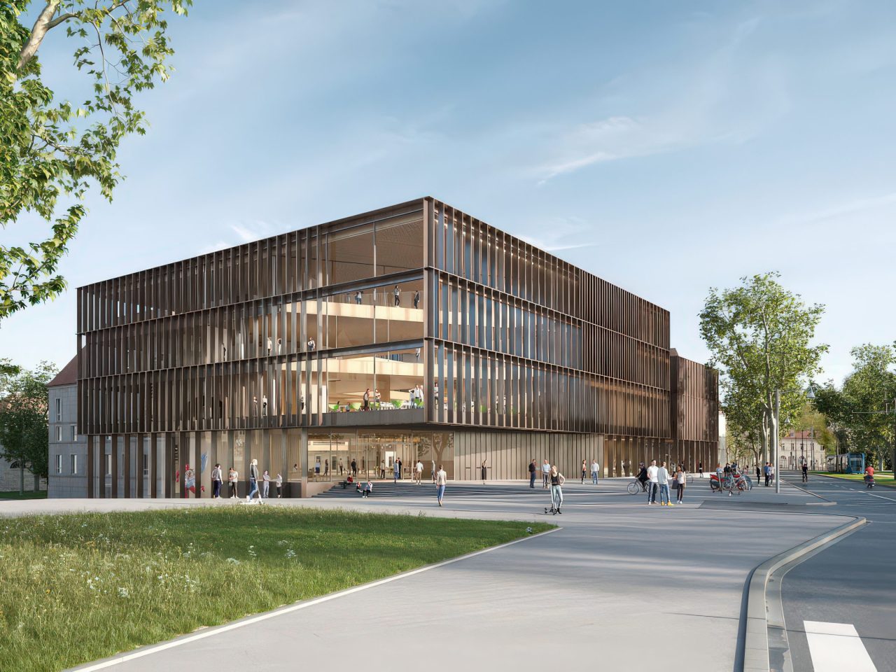 GRANDE BIBLIOTHÈQUE DE BESANÇON, Besançon