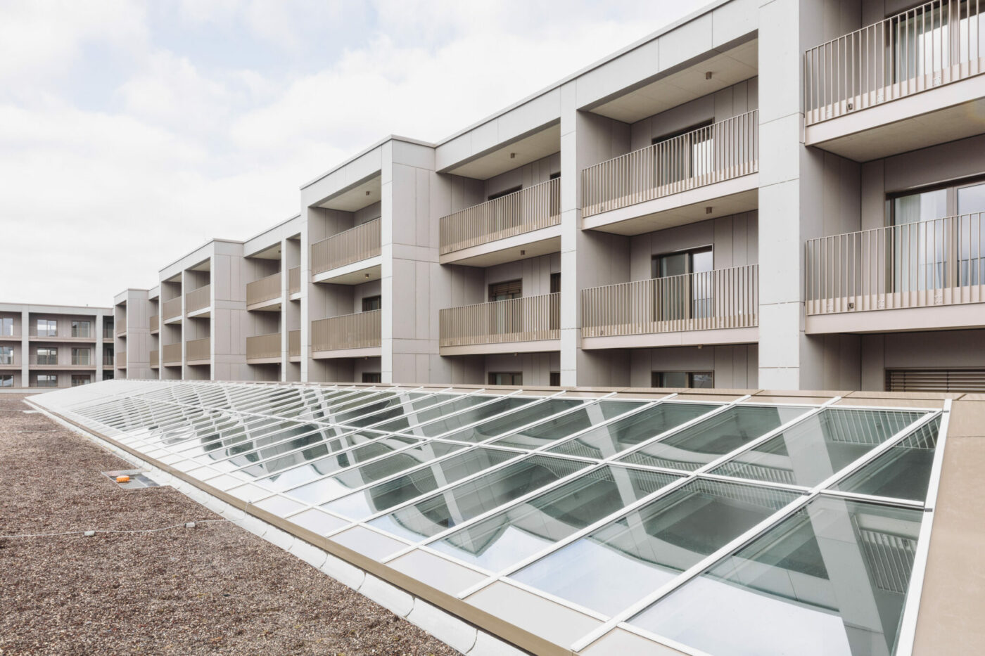Centre commercial de Lallange – Luxembourg – interior view