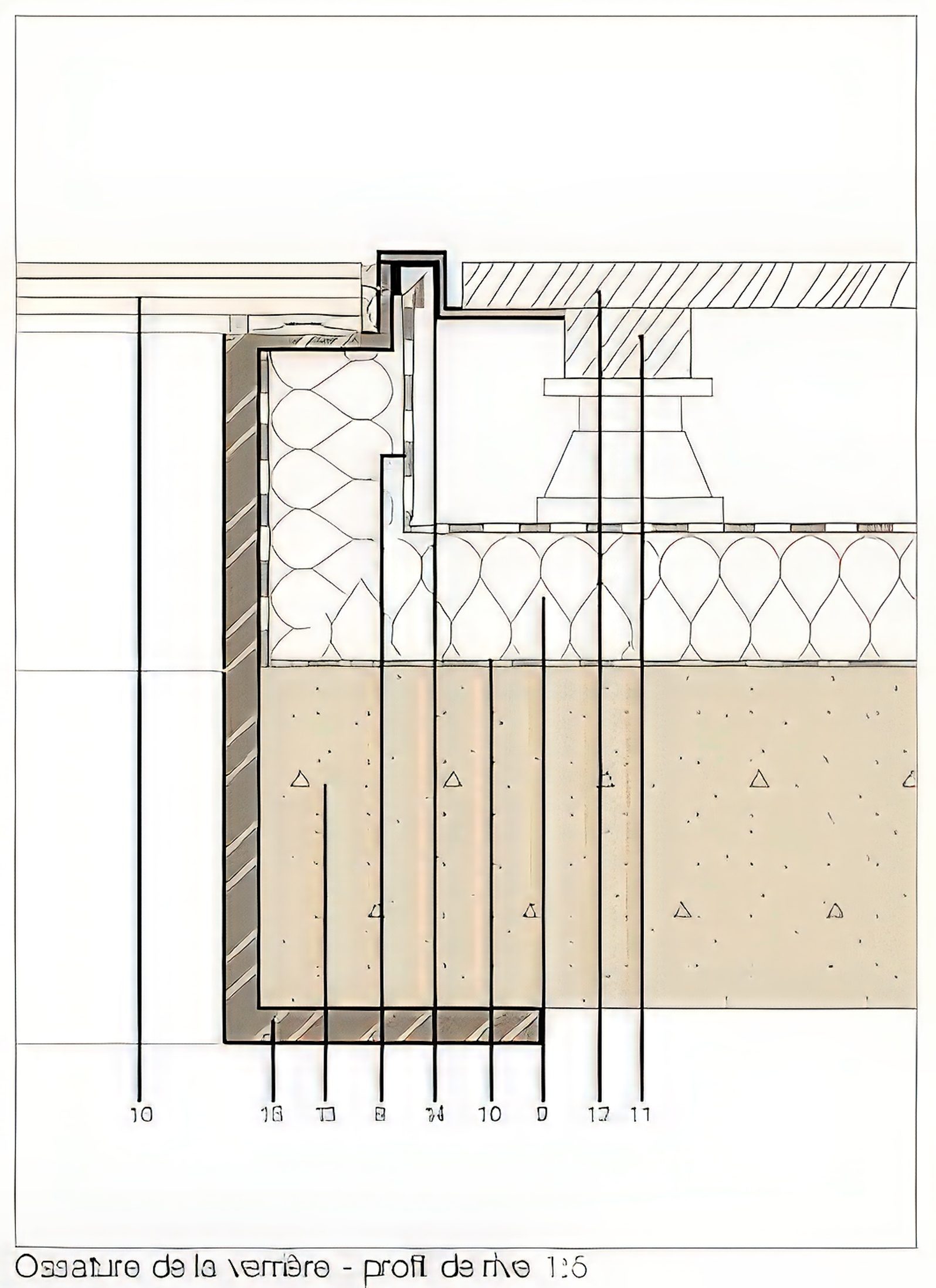 Pépinière – détail de façade