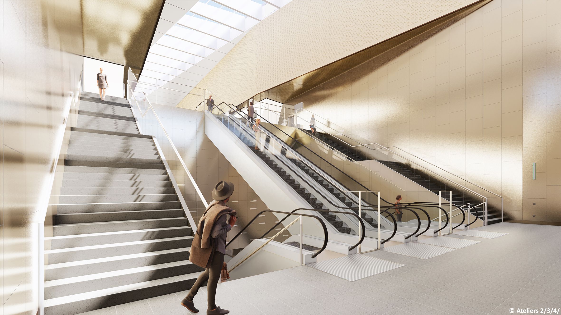 GARE ANTONYPOLE – L18 – vue du projet